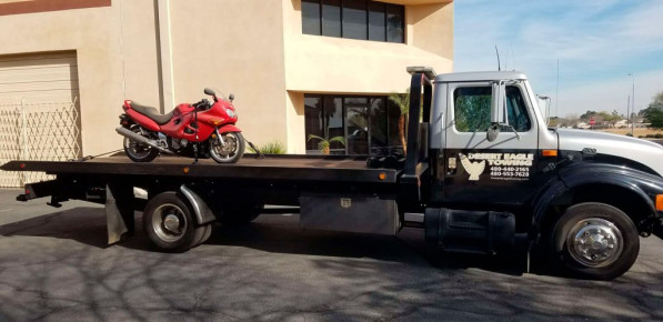 Motorcycle Hauling In Tempe